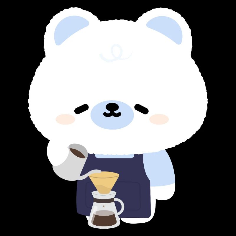 Barista Polar Bear Douillet