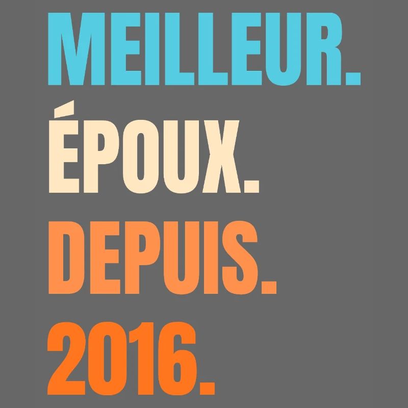 Bester Ehemann seit 2016 Geschenk-Ehemann