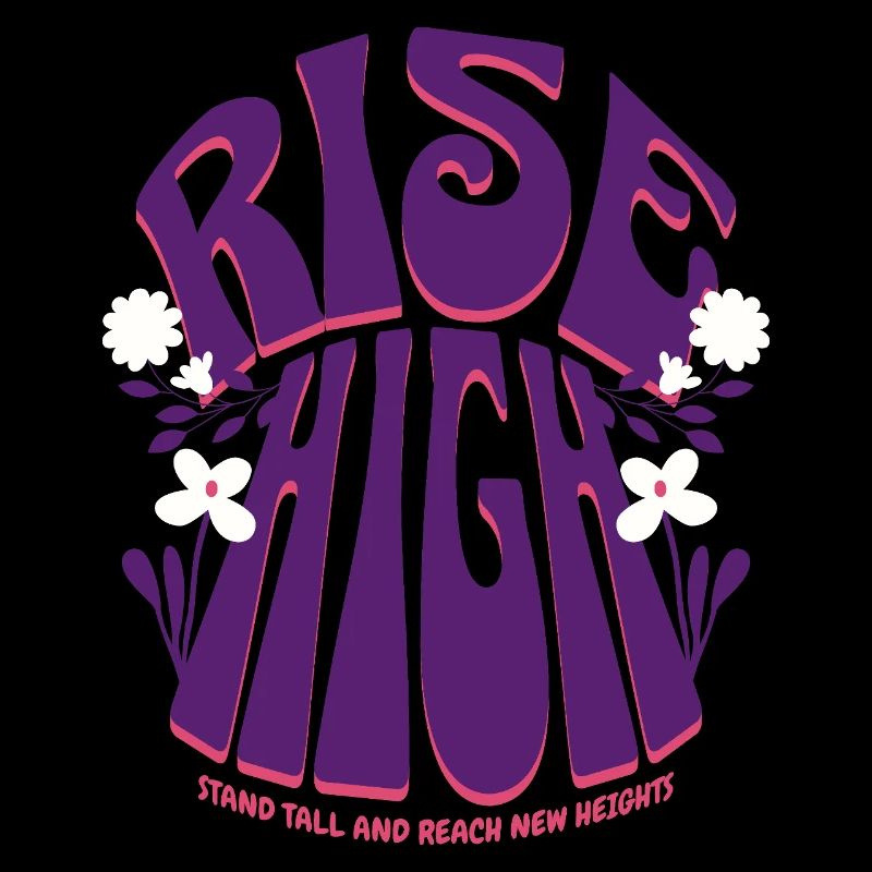 Élevez-vous: fleurs violettes