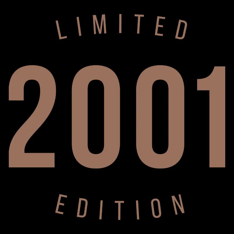 2001 Limited Edition Retro Style Geburtstagsgeschenk