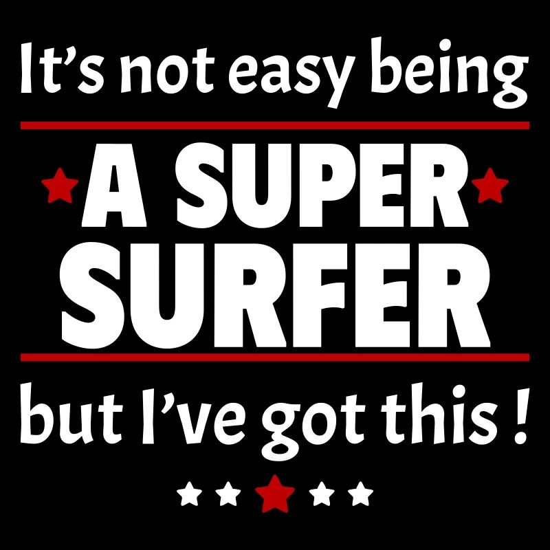 Es ist nicht einfach, ein super Surfer zu sein