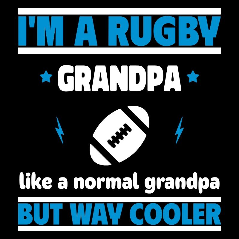 Je suis un papy de rugby comme un papi, mais en plus cool