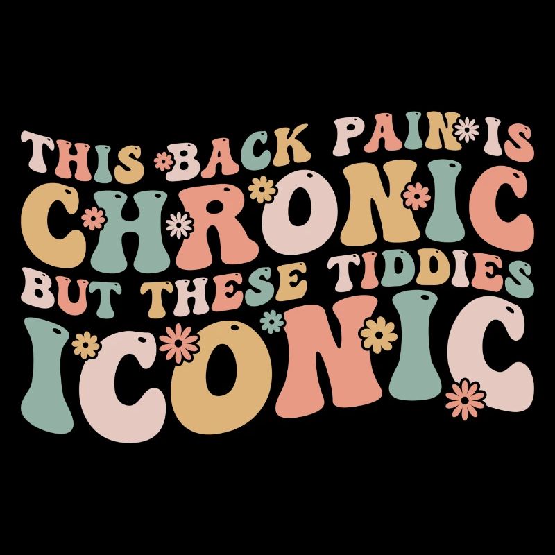 this back pain is chronic but these tiddies iconic