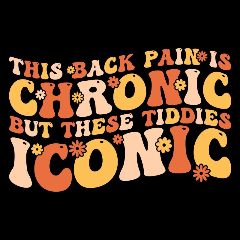 this back pain is chronic but these tiddies iconic