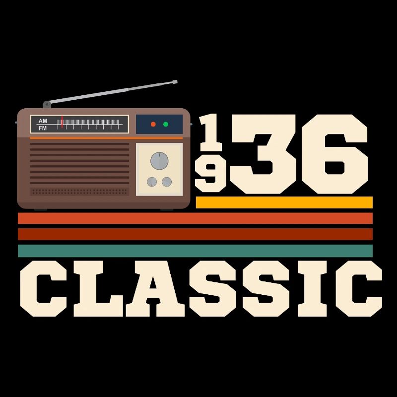 Anniversaire 1936 retro classic
