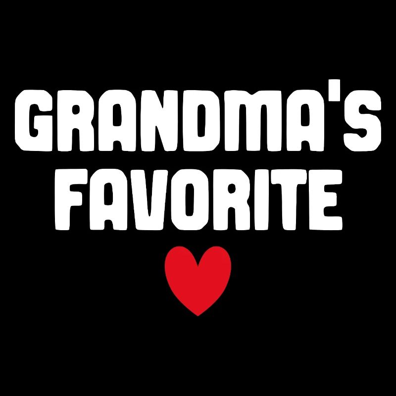 La typographie préférée de cœur mignon de Mamie