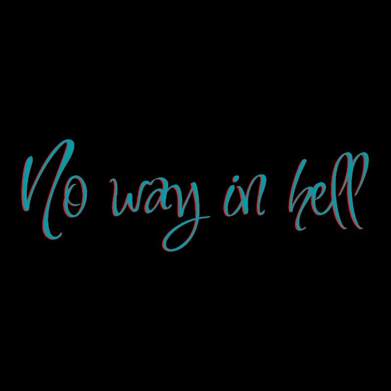 Pas question d’aller en enfer