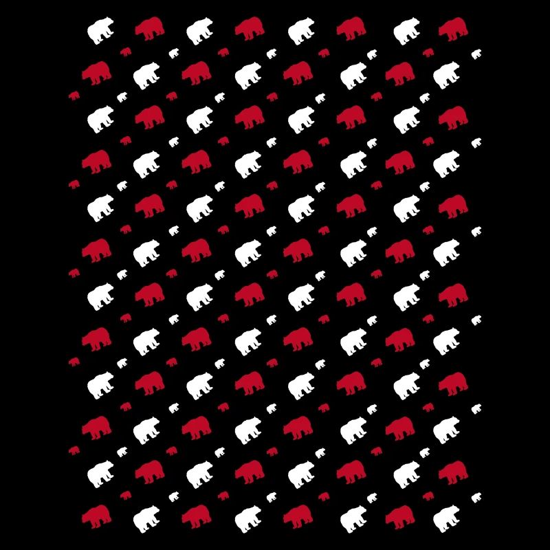 Rouge et ours blanc