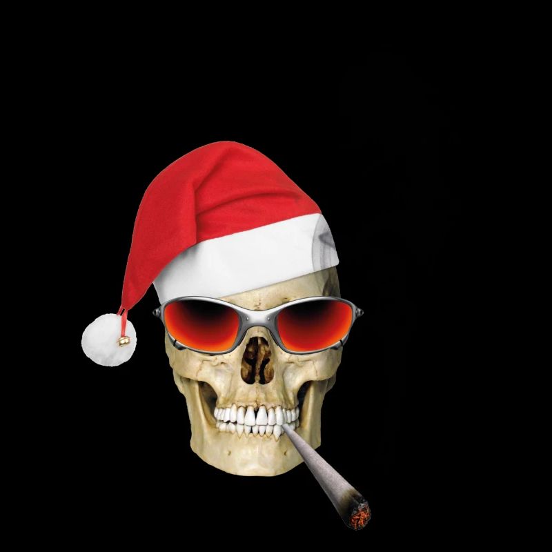 CHRISTMAS SKULL