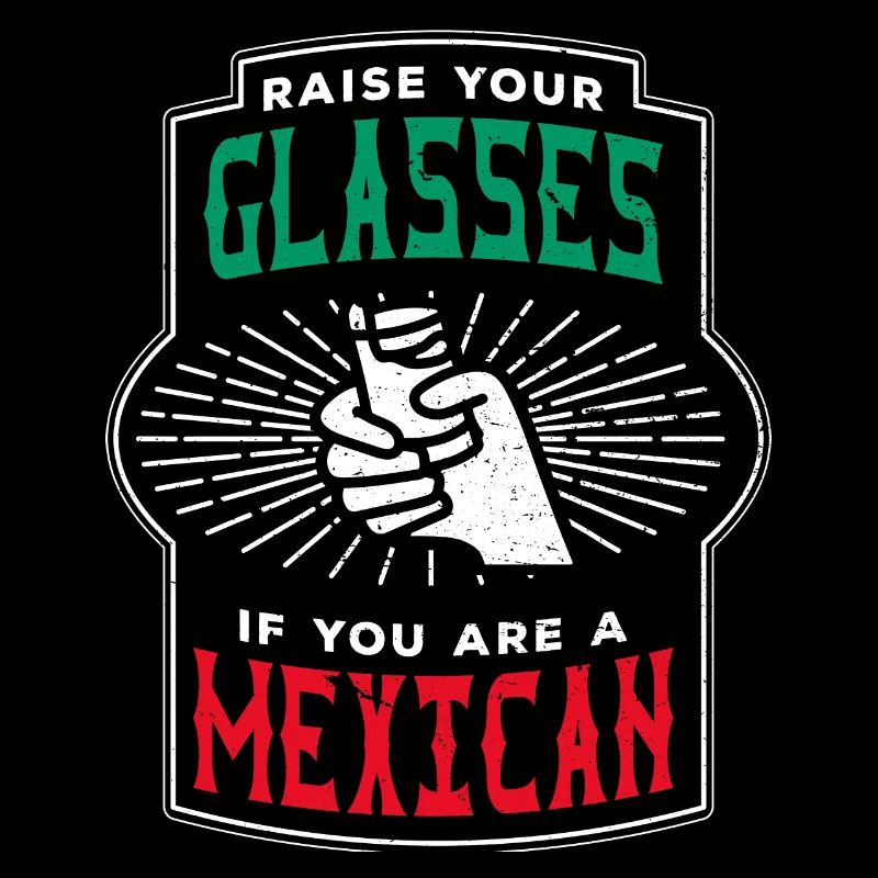 Levez vos verres si vous êtes gr mexicain n rouge