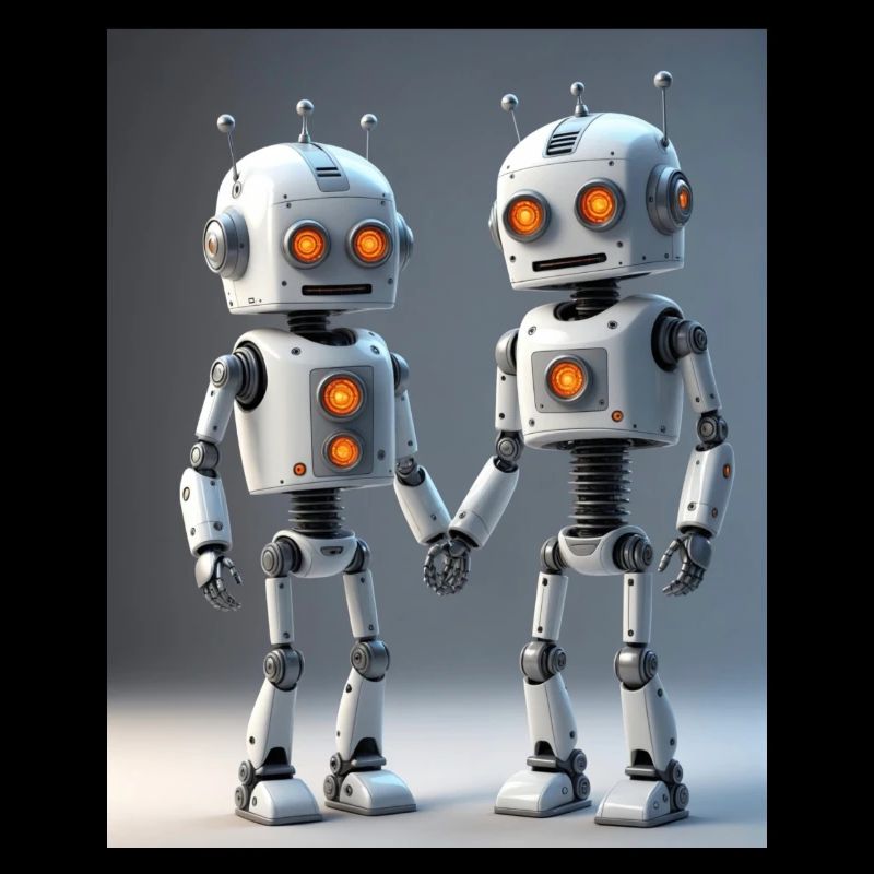 Roboter Pärchen
