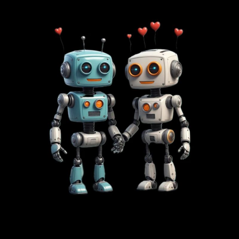 Roboter Pärchen