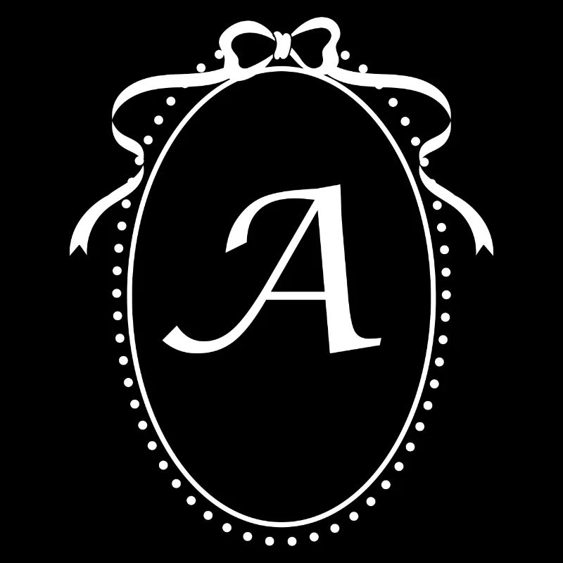 Lettre a ruban vintage -idée cadeau