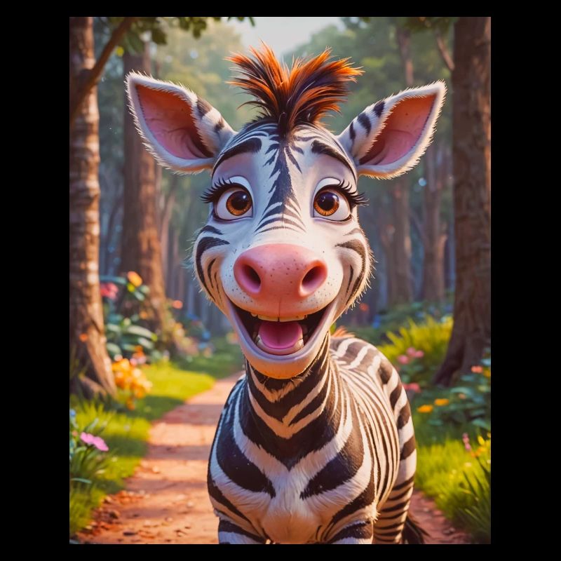 super cute african animals zebra