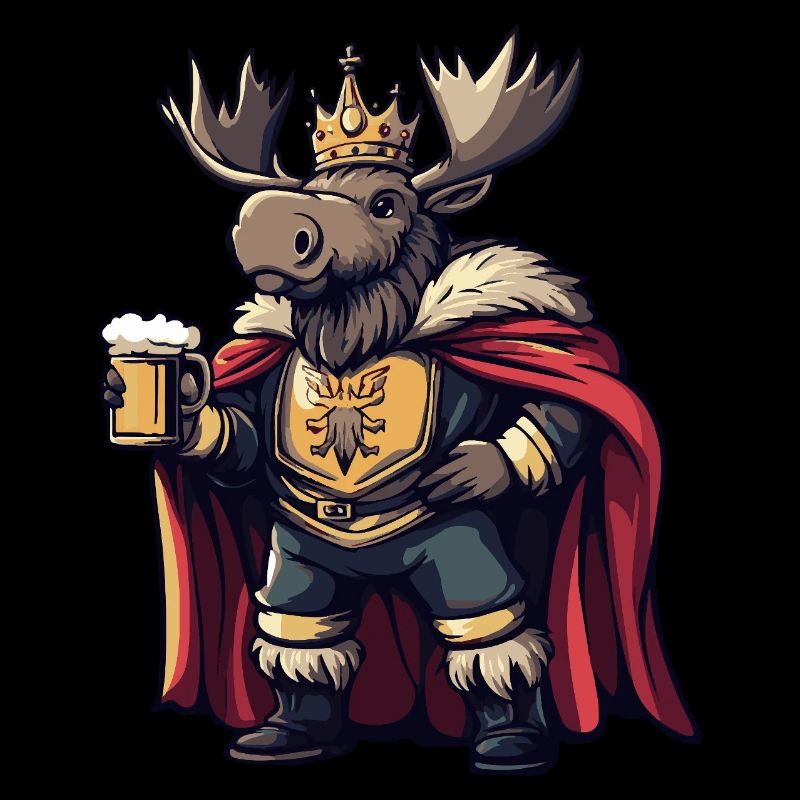 Elch Bier Lustig
