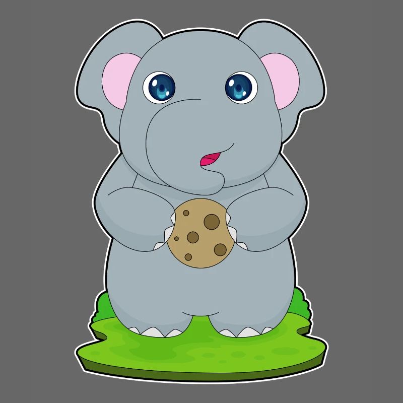 Elefant Cookie