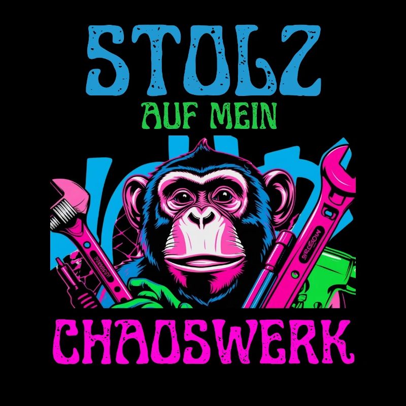Stolz auf mein Chaoswerk – DIY Monkey