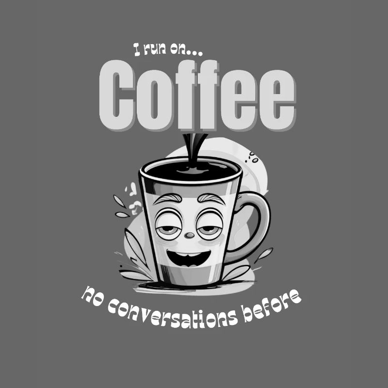 Coffee Mood – No Conversations Before Coffee