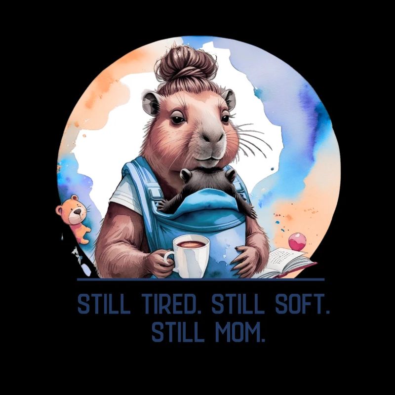 Still Tired. Still Soft. Still Mom. New Mom Design