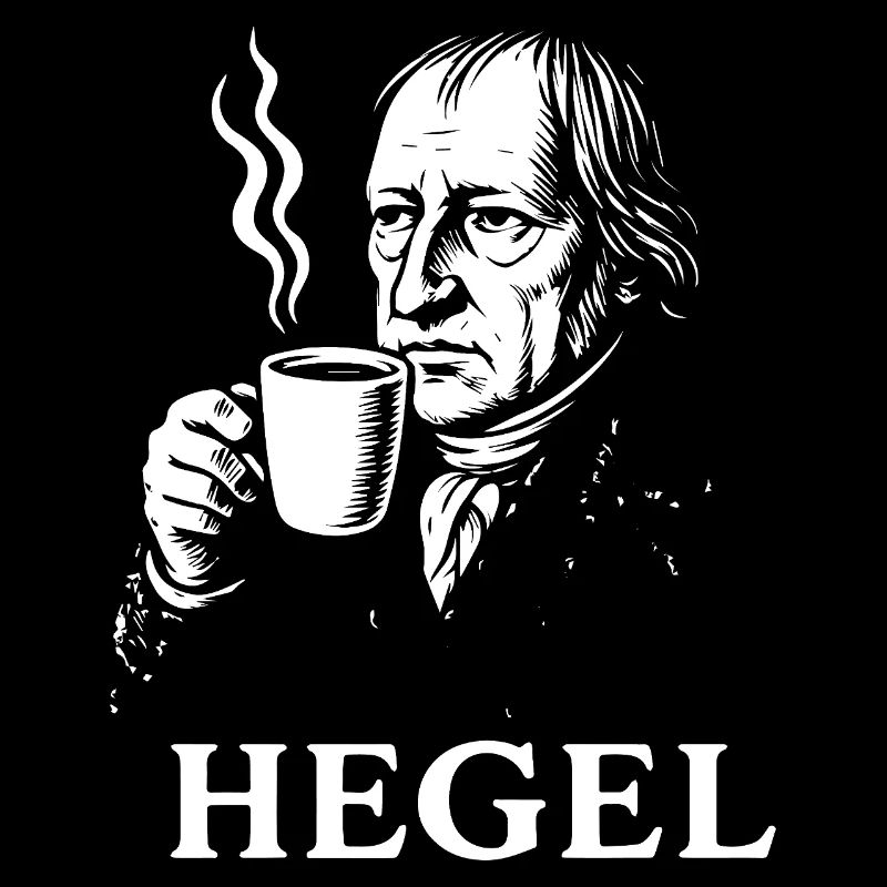 Hegel Coffee Portrait