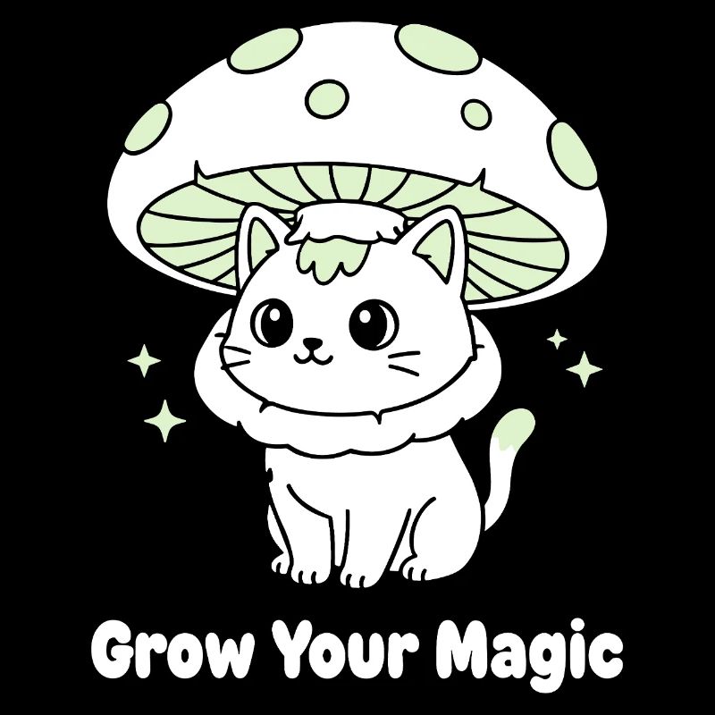 Chat Champignon Magique