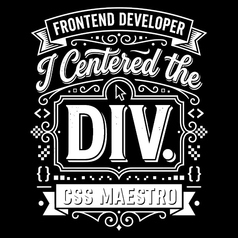 I Centered the Div Vintage Badge