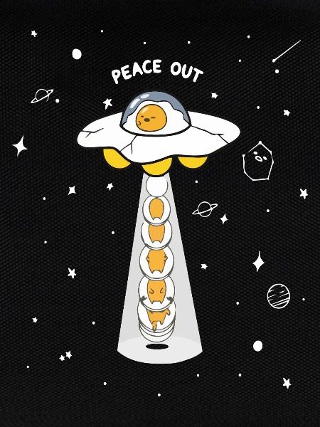 Peace Out UFO-Eier