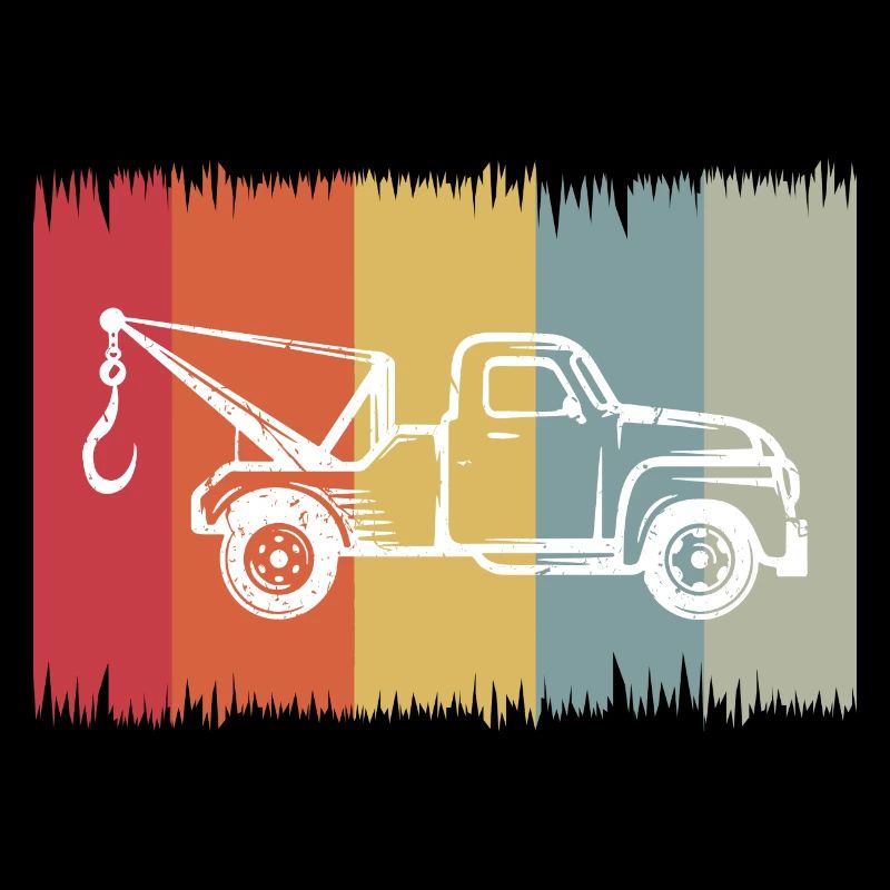 Abschlepper Geschenkideen Retro