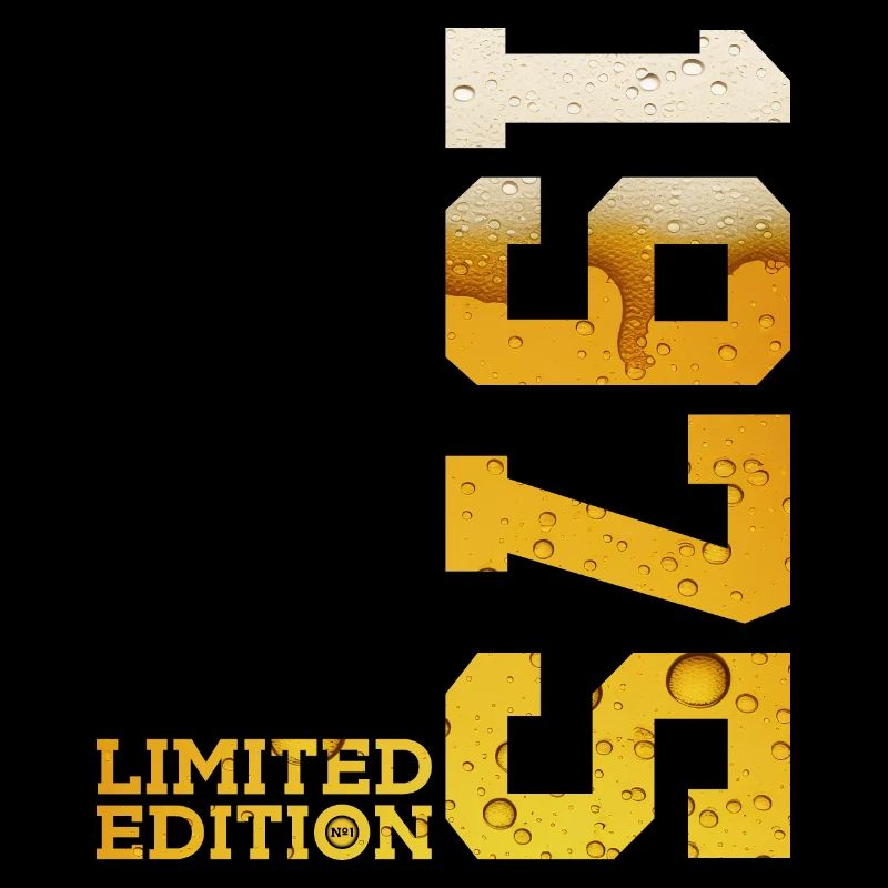 LIMITED EDITION 1975 BIER 51. GEBURTSTAG