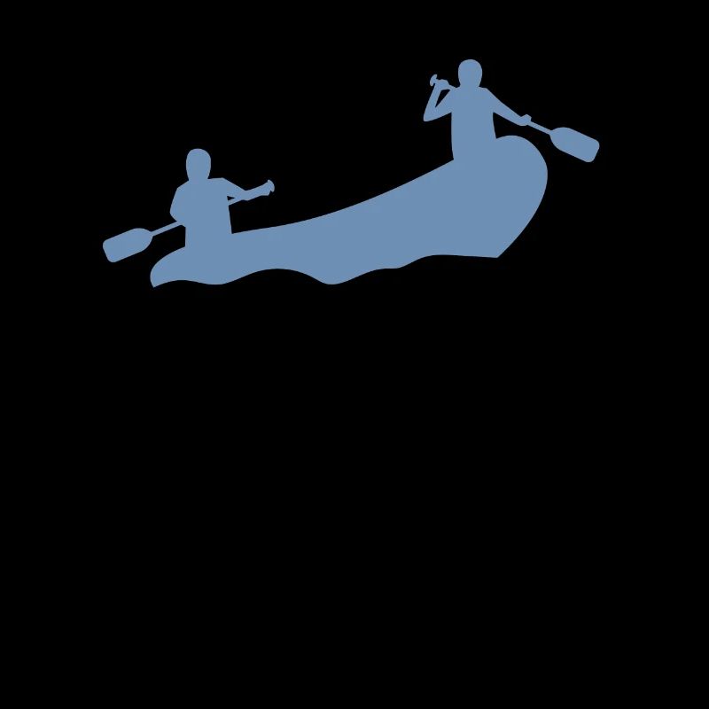 Rafting Silhouette Wildwasser Schlauchboot Fluss