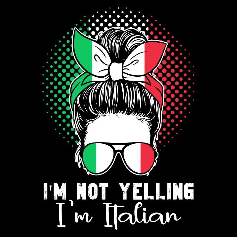 Italienerin Italien Lustiger Spruch Geschenkidee