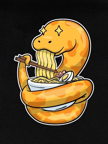 Königspython Isst Ramen