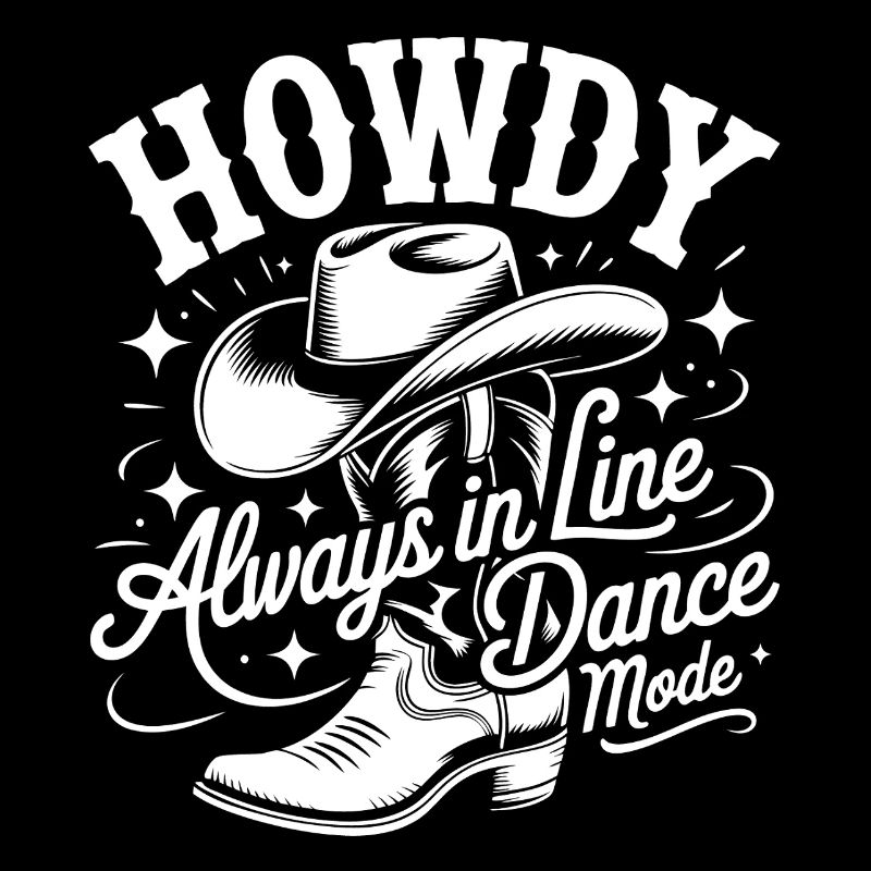 Howdy Always Line Dance Mode Stetson Bottes