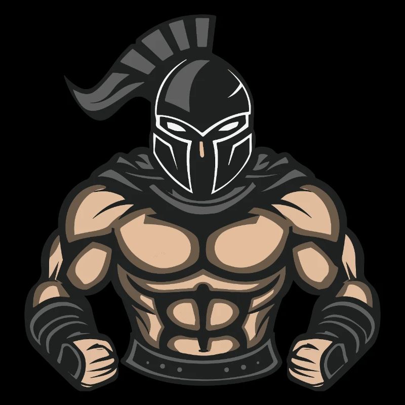 Spartan Muscles Bodybuilding Gladiator