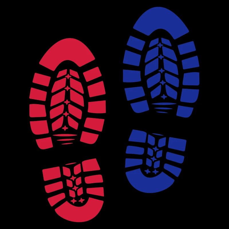 Empreinte / Shoeprint Chaussures de randonnée Randonnée 2c