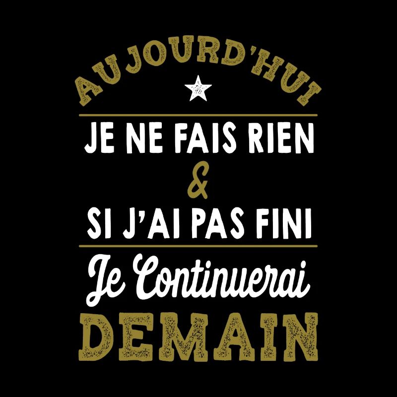 Je ne fais rien humour