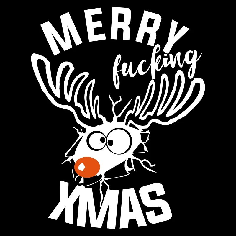 putain de noël noël renne drôle moche