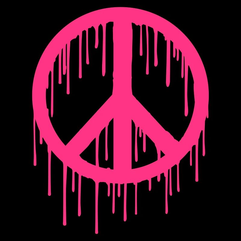 Trendy modern Graffiti style Peace