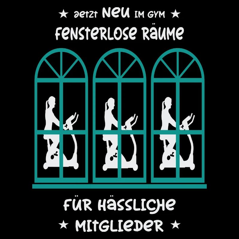 Fitnessstudio mit Fensterlosen Räumen