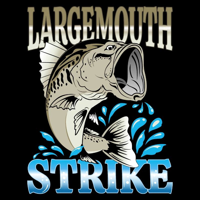 LARGEMOUTH BASS - BLACK BASS FISH - LUNKER FISH