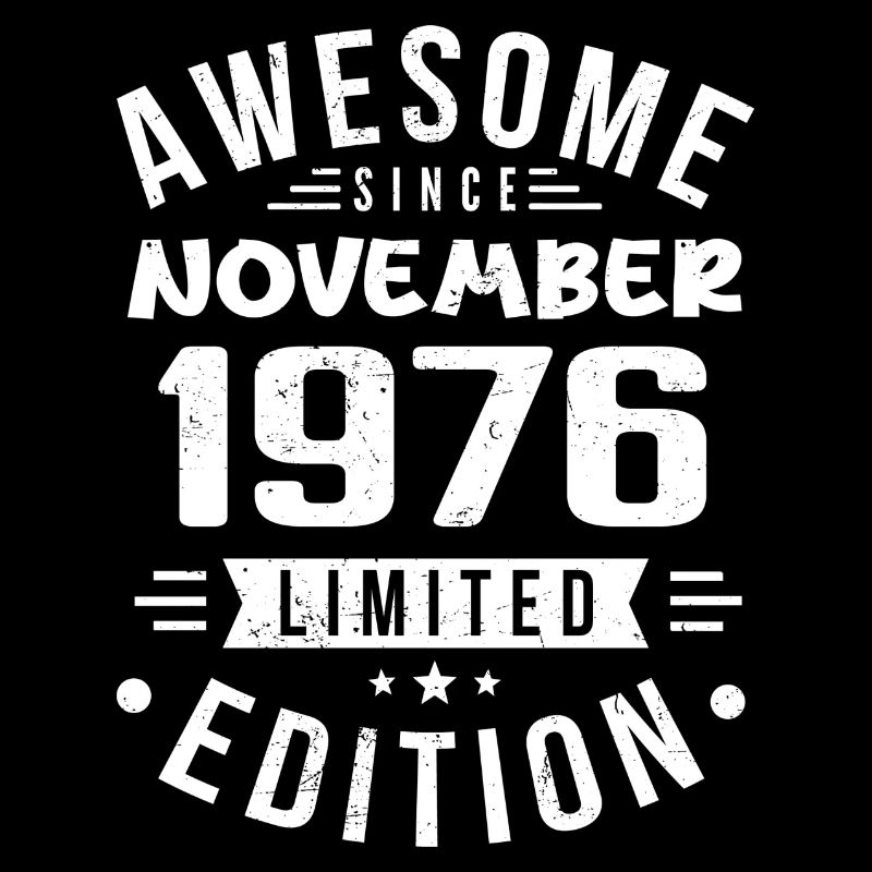 November 1976 Geschenkidee Legende November 1976