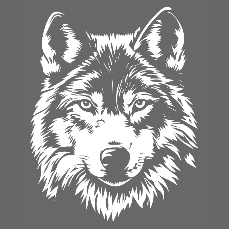 Wolf Gesicht