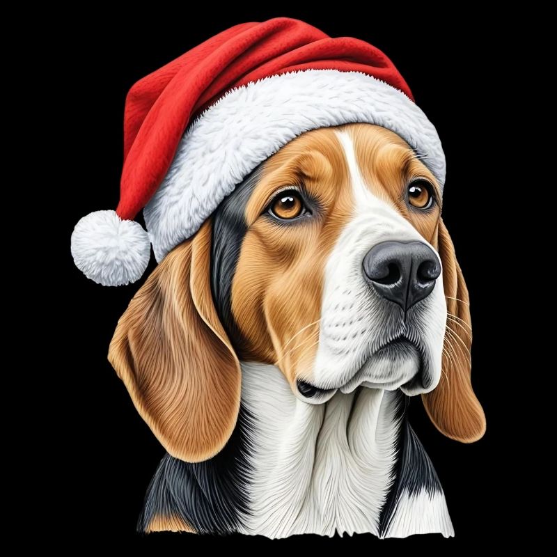 Weihnachten Beagle Hund
