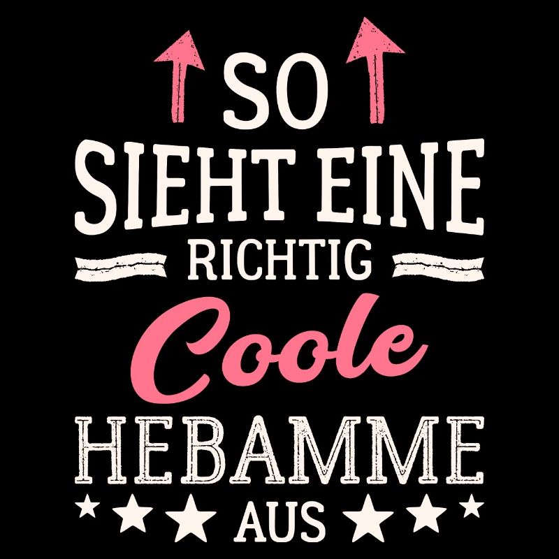 So sieht eine richtig coole Hebamme aus