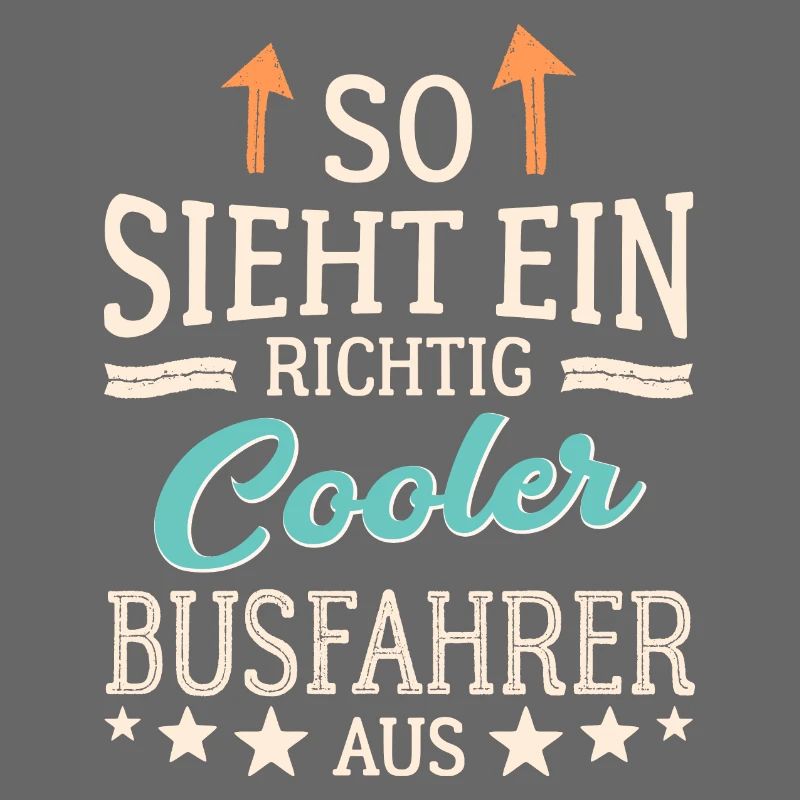 So sieht ein cooler Busfahrer aus Fernfahrer