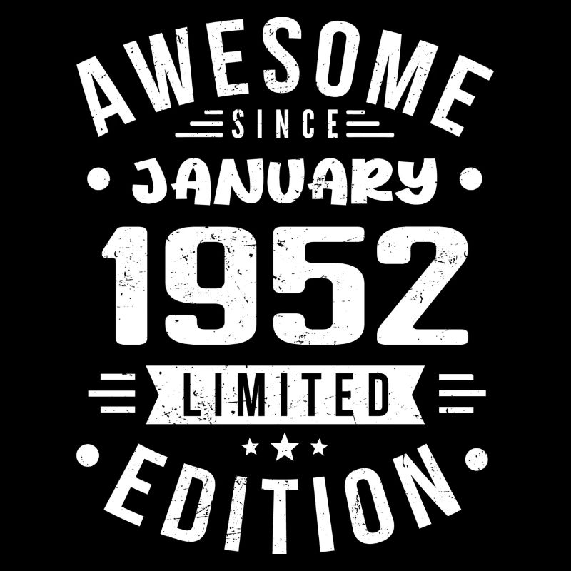 Janvier 1952 - Anniversaire Janvier 1952 I Janvier 1952