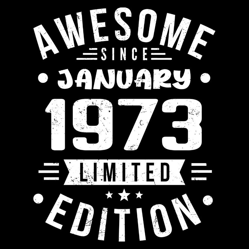 Janvier 1973 - Anniversaire Janvier 1973 I Janvier 1973