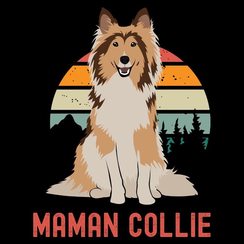 Maman border collie
