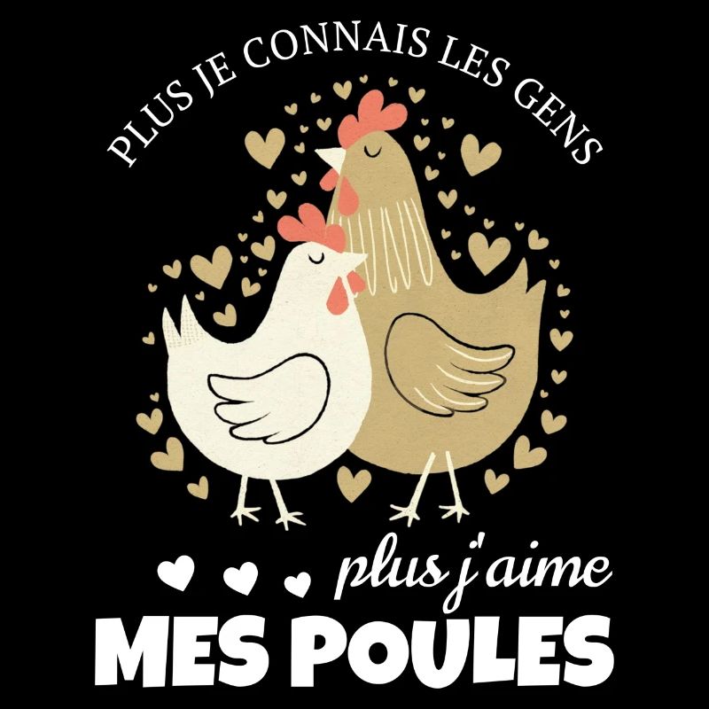 J'aime mes poules