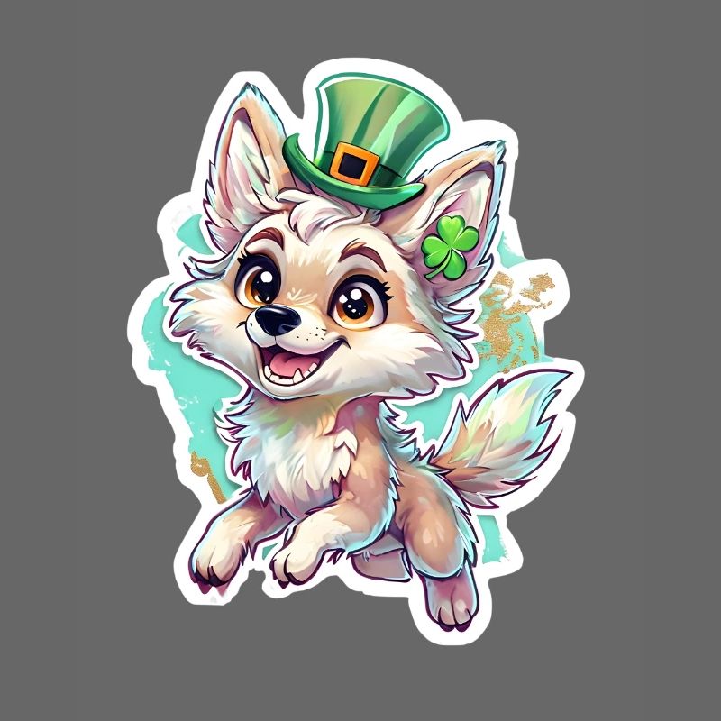 St. Patrick's Day Fox